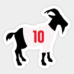 J. T. Realmuto GOAT Sticker